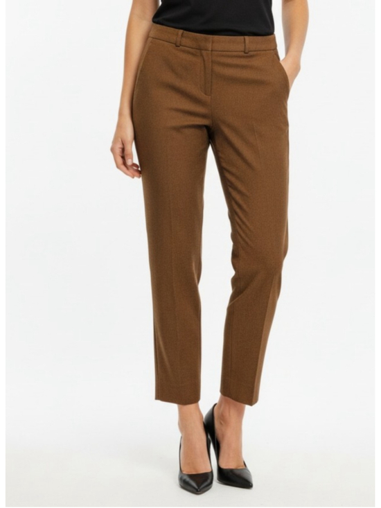 Banana Republic Pants - Banana Republic Hampton Fit Trousers Brown Size 6 ankle